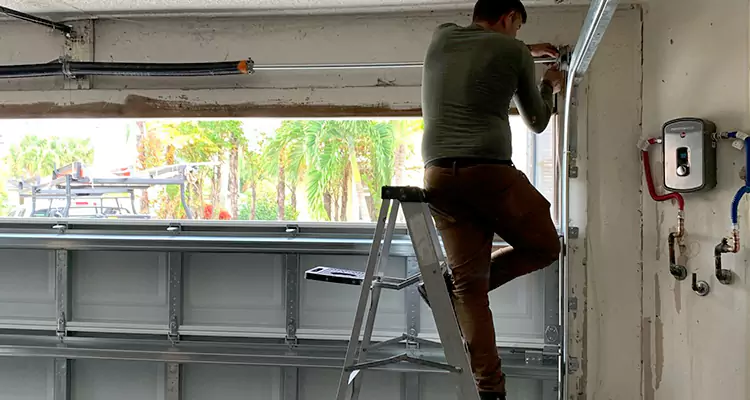 Garage Door Tension Spring Replacement in DeLand, FL