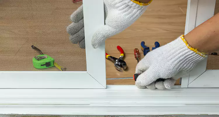Sliding Glass Door Off Rails Repair in DeLand, FL
